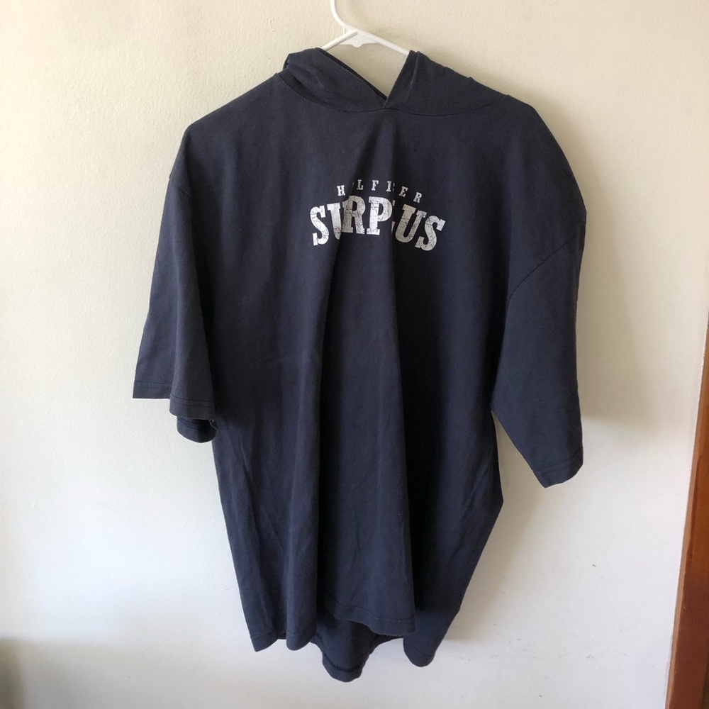 Vintage Tommy Hilfiger Hoodie Tee Shirt